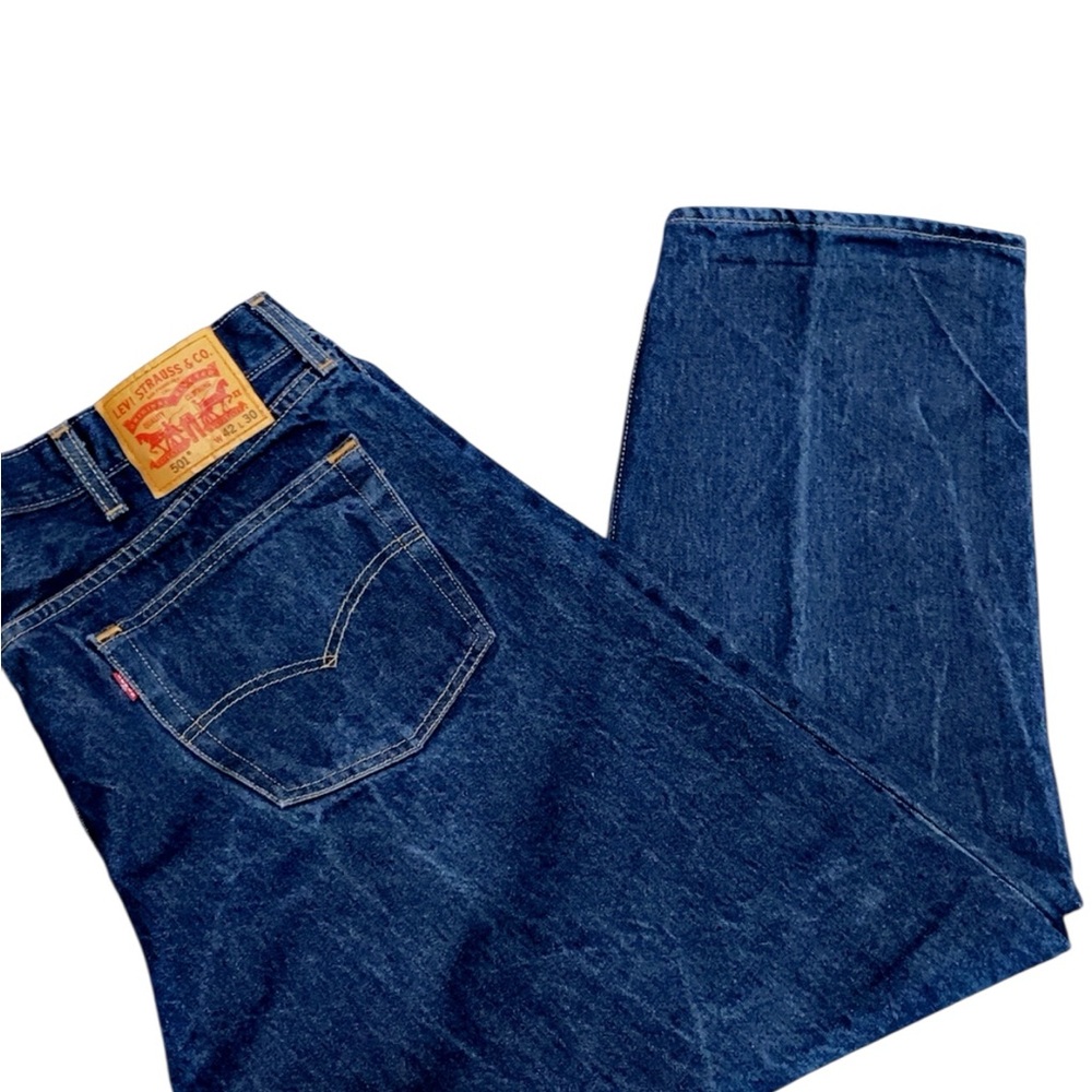 Levi's 501 Dark Blue Jeans